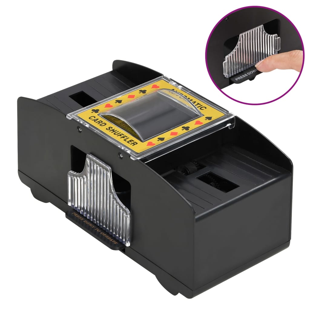Automatic Card Shuffler Black 2 Decks - Millennium Furniture
