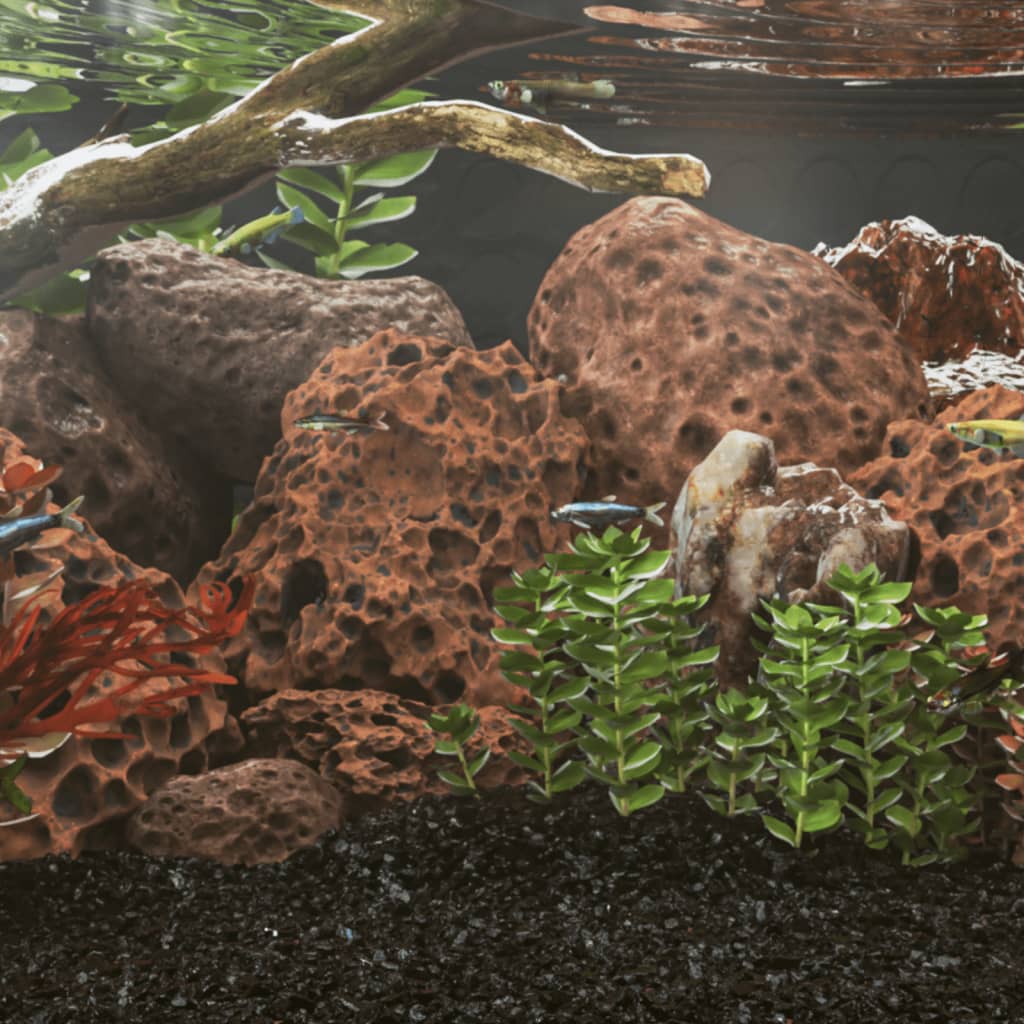 Volcanic Rocks 10 kg Red 10-30 cm - The Home Maker