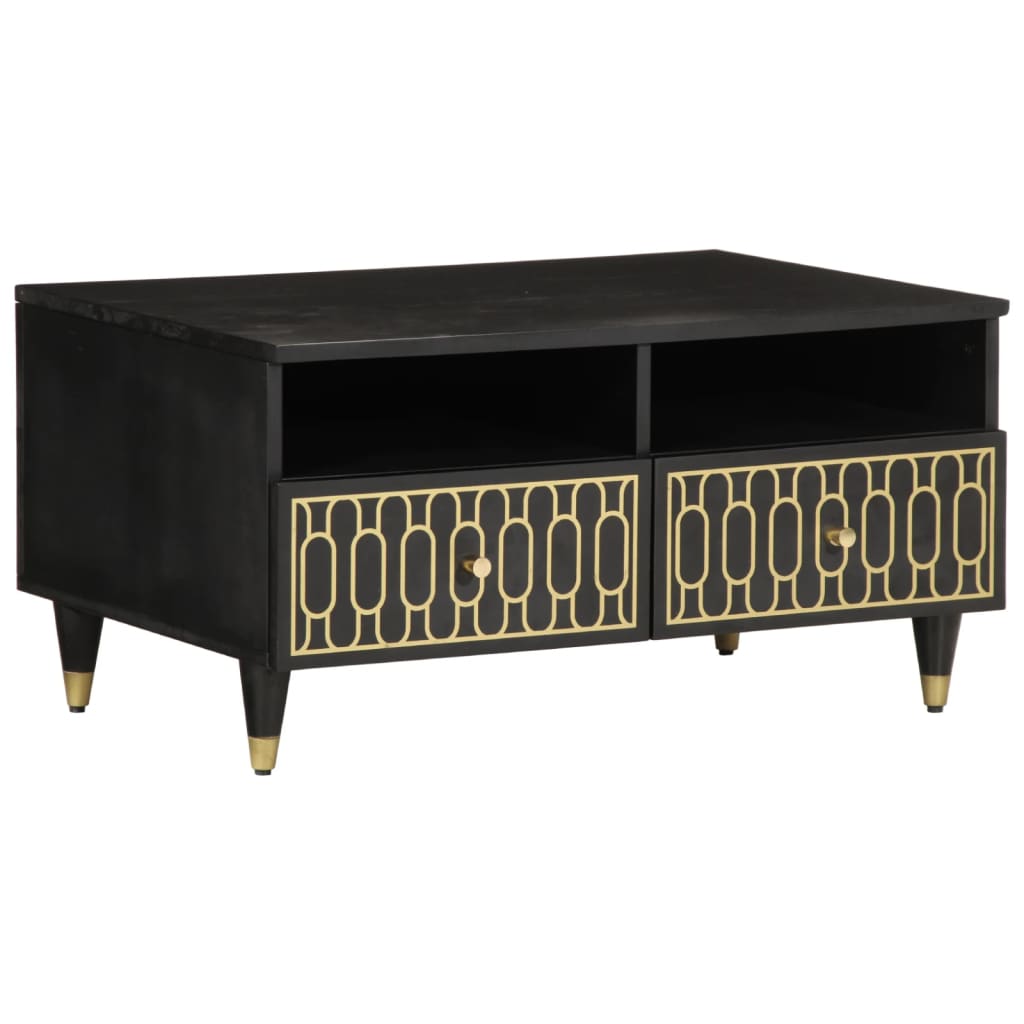 Coffee Table 80x54x40 cm Solid Wood Mango - Design Hut