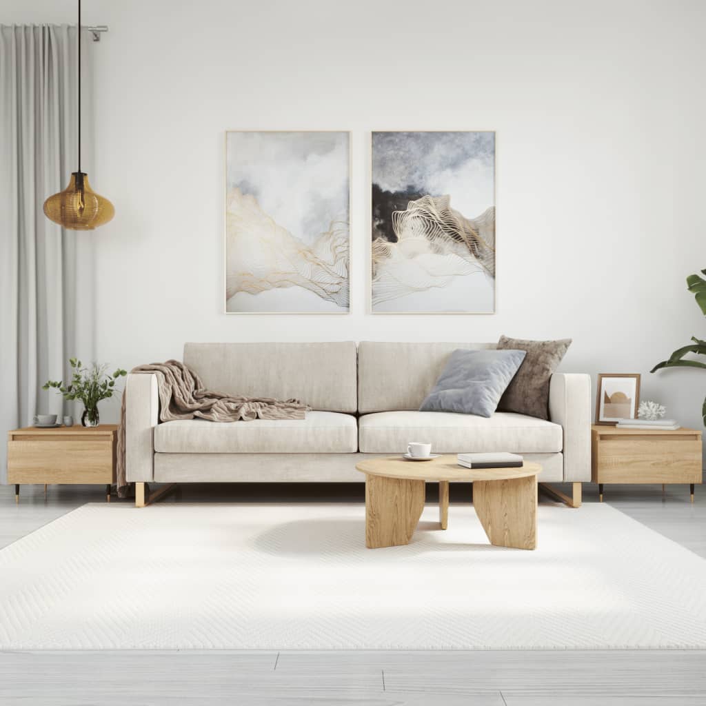 Coffee Tables 2 pcs Sonoma Oak 50x46x35 cm Engineered Wood - Tyrell & Tyrell