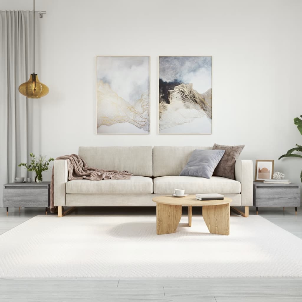 Coffee Tables 2 pcs Grey Sonoma 50x46x35 cm Engineered Wood - Direct Imports