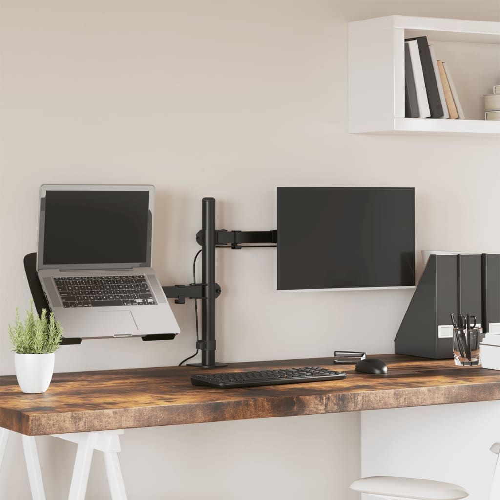 Monitor Mount Black Steel VESA 75/100 mm - Brittle & Co