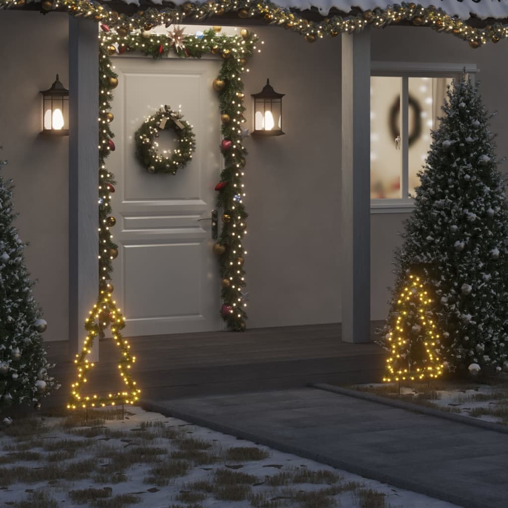 Faune 60cm Tree Light Decoration Spikes 80 LEDs - Direct Imports