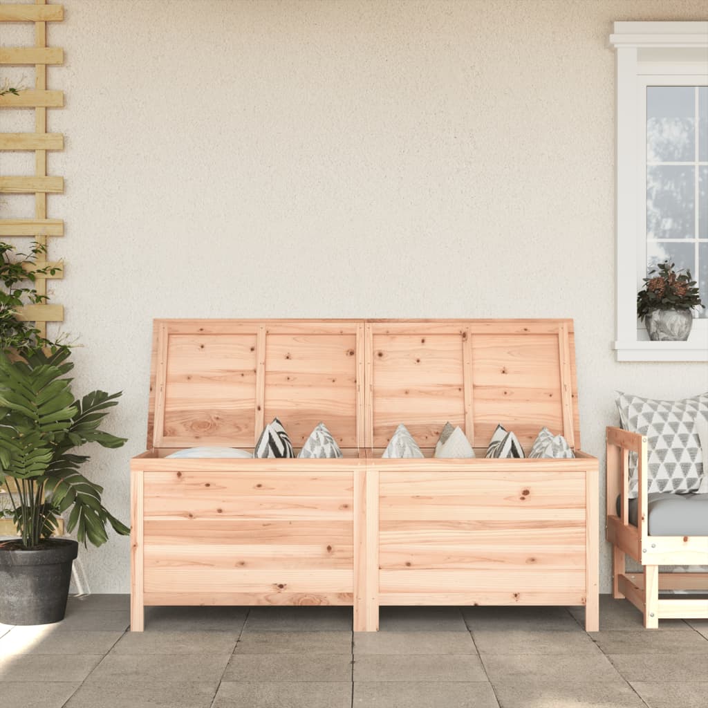 Garden Storage Box 150x50x56.5 cm Solid Wood Fir - Merlin Deals