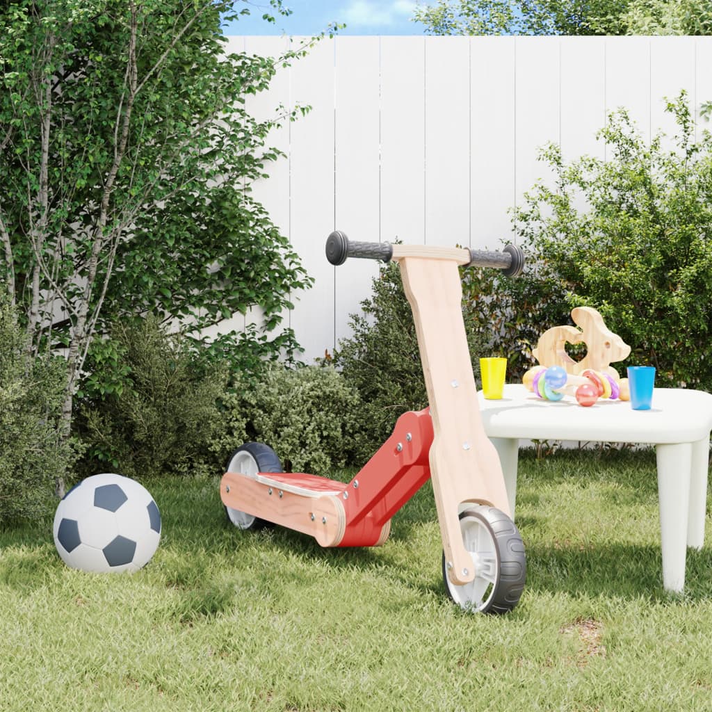 Kids Scooter 2-in-1 Red - The Home Maker