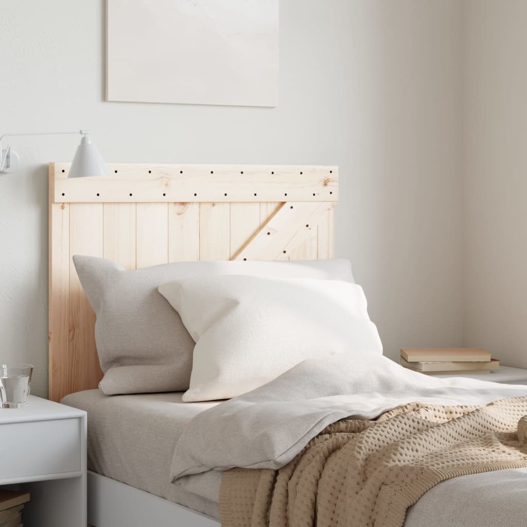 Headboard 80x104 cm Solid Wood Pine - Sid & Sam