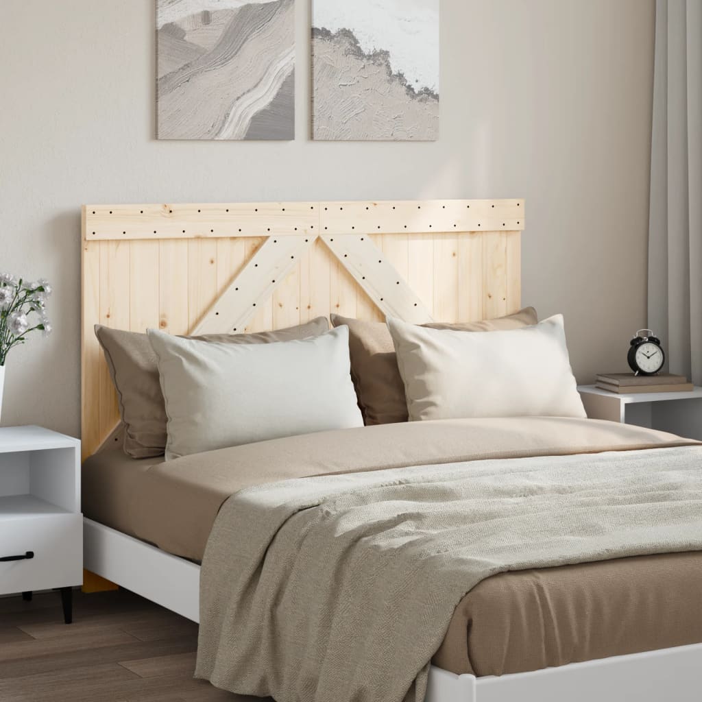 Headboard 140x104 cm Solid Wood Pine - Casper Homes