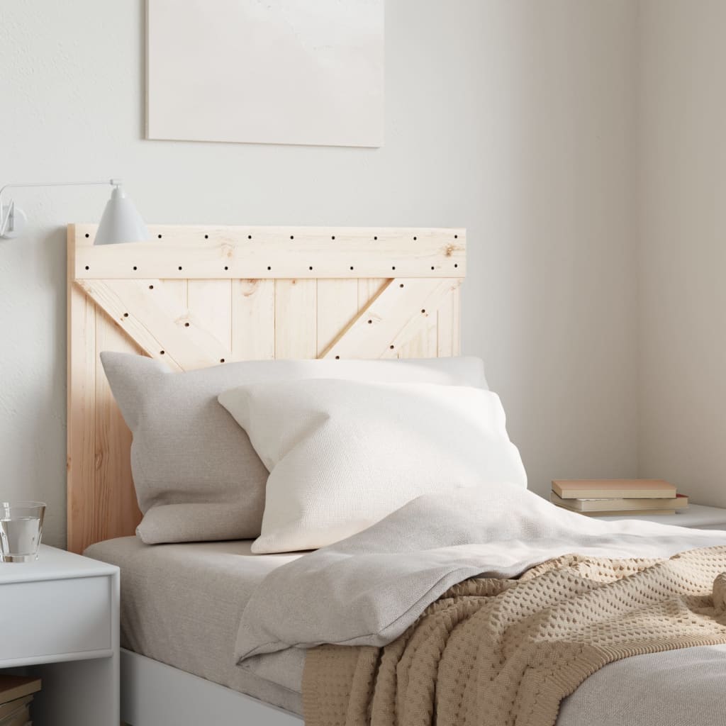 Headboard 80x104 cm Solid Wood Pine - Direct Imports