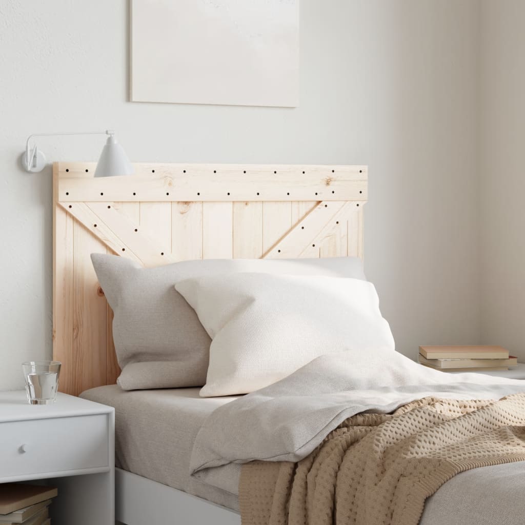 Headboard 90x104 cm Solid Wood Pine - Merlin Deals