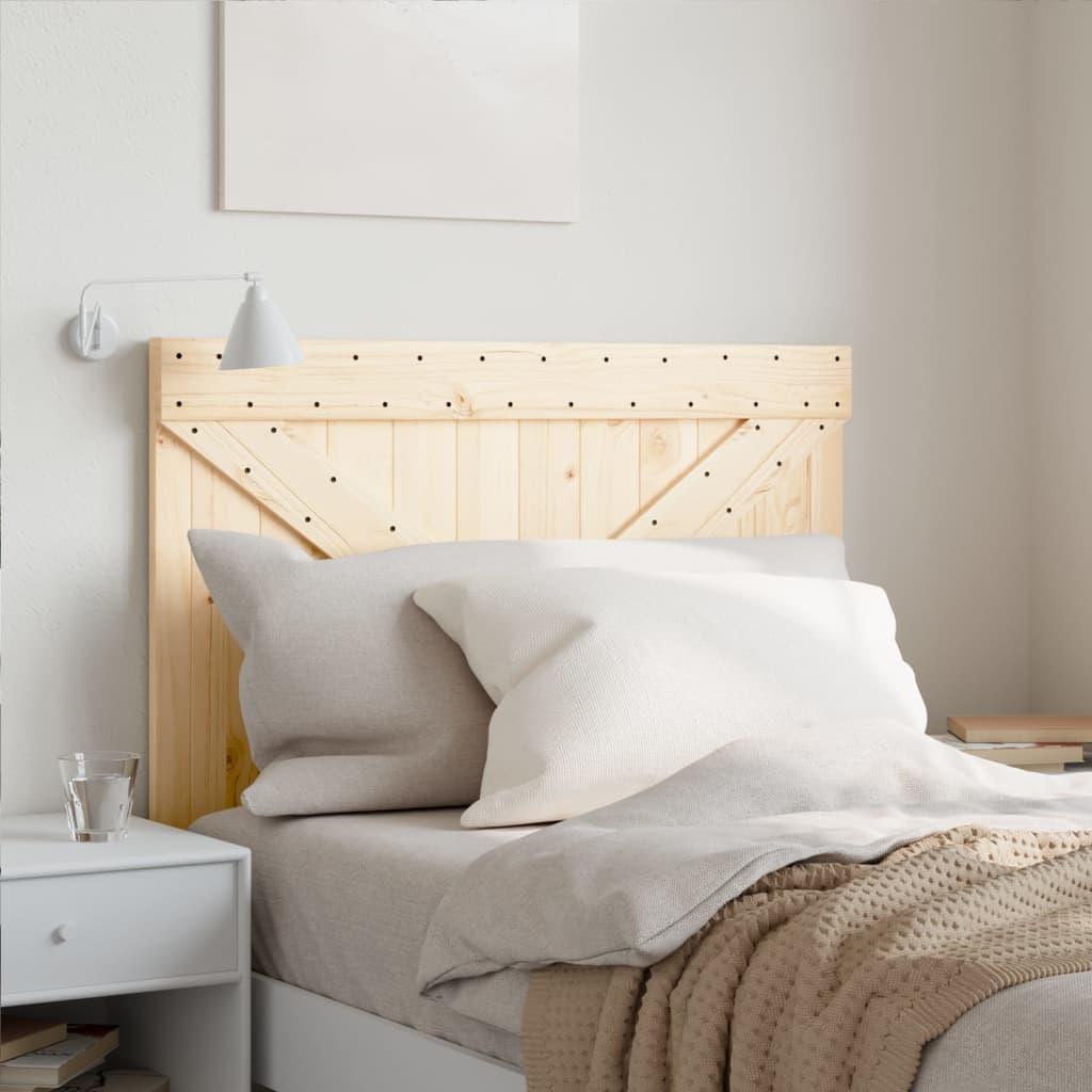 Headboard 100x104 cm Solid Wood Pine - Brittle & Co