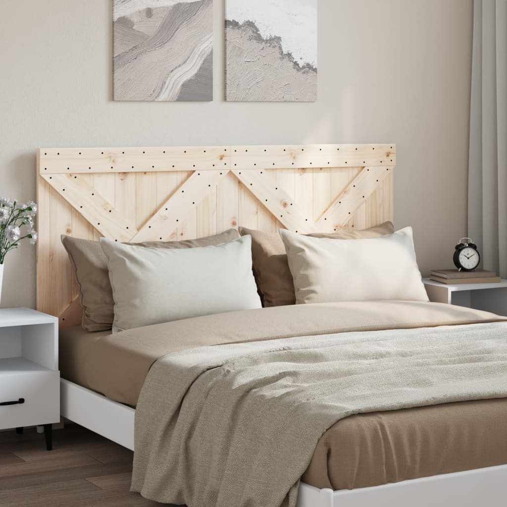 Headboard 160x104 cm Solid Wood Pine - Tyrell & Tyrell