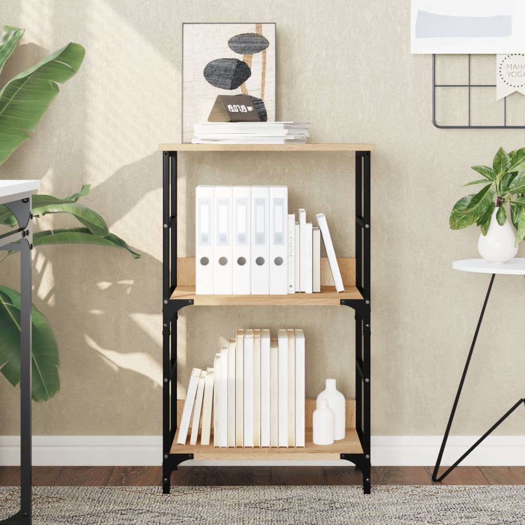 Bookshelf Sonoma Oak 50x33x82 cm Engineered Wood - Unbeatable Bargains