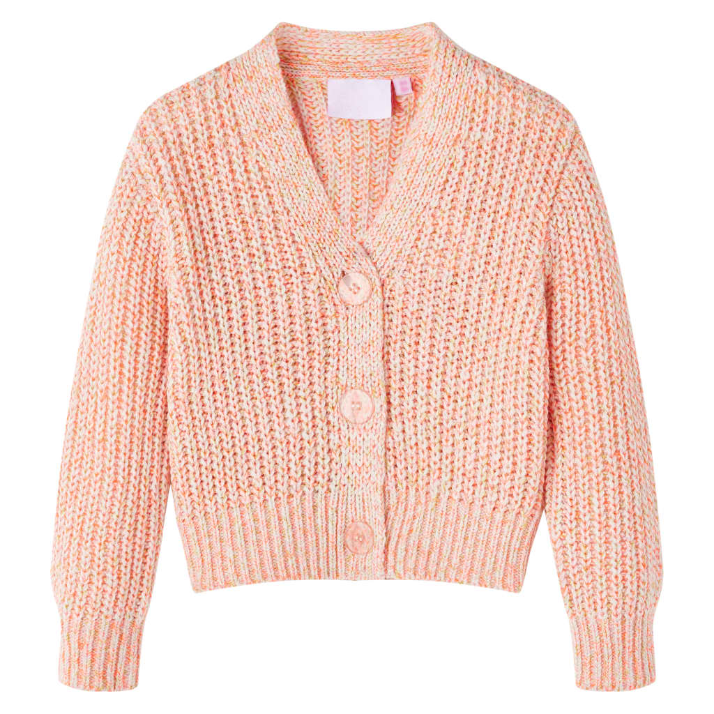 Kids' Cardigan Knitted Mixed Pink 116 - Tyrell & Tyrell