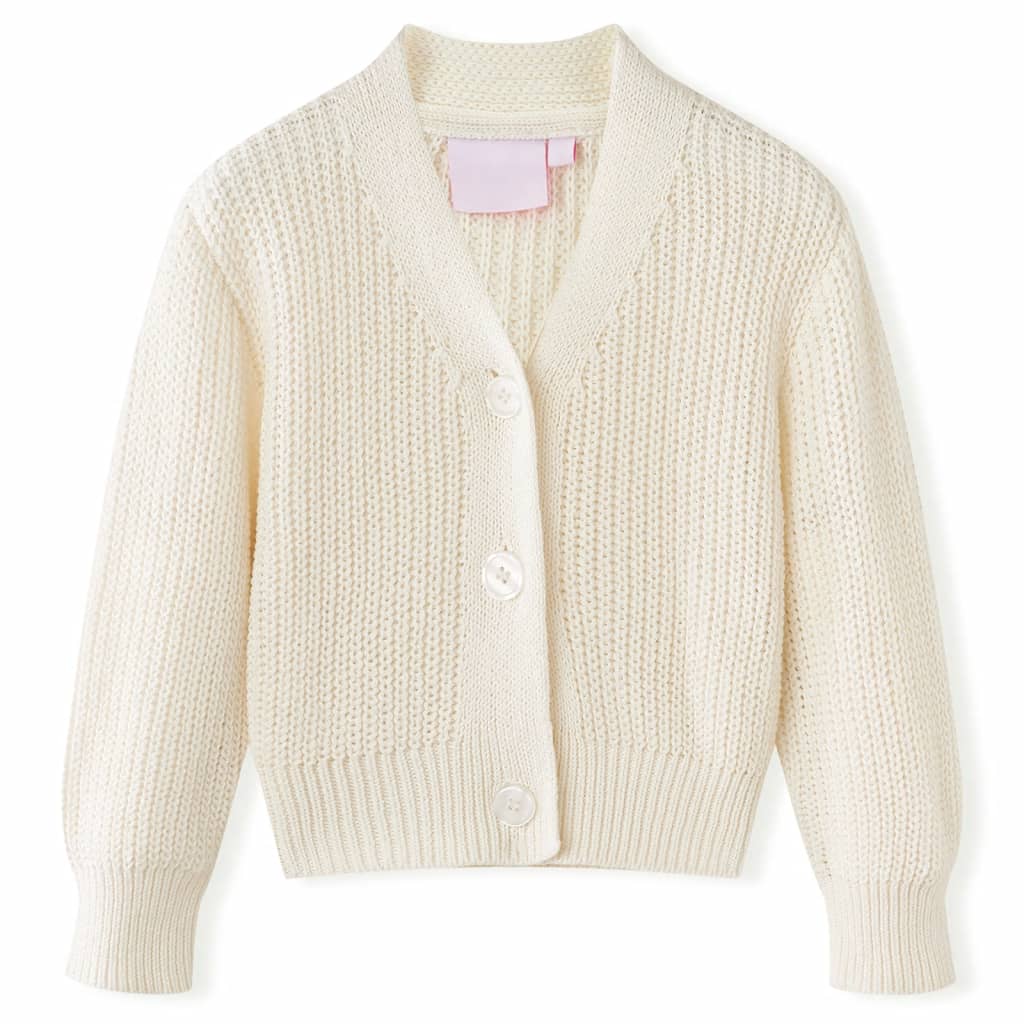 Kids' Cardigan Knitted Snow White 104 - Merkel Designers