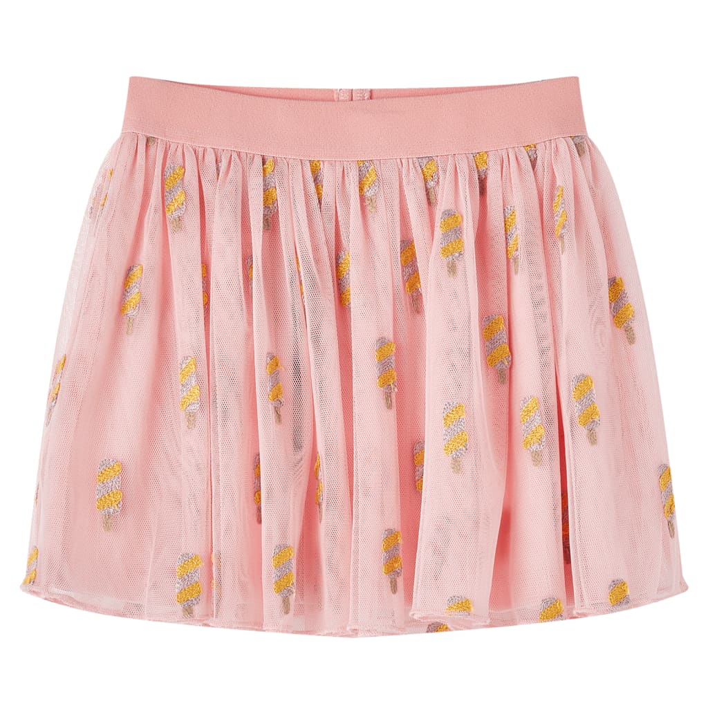 Kids' Skirt with Tulle Light Pink 140 - Merkel Designers