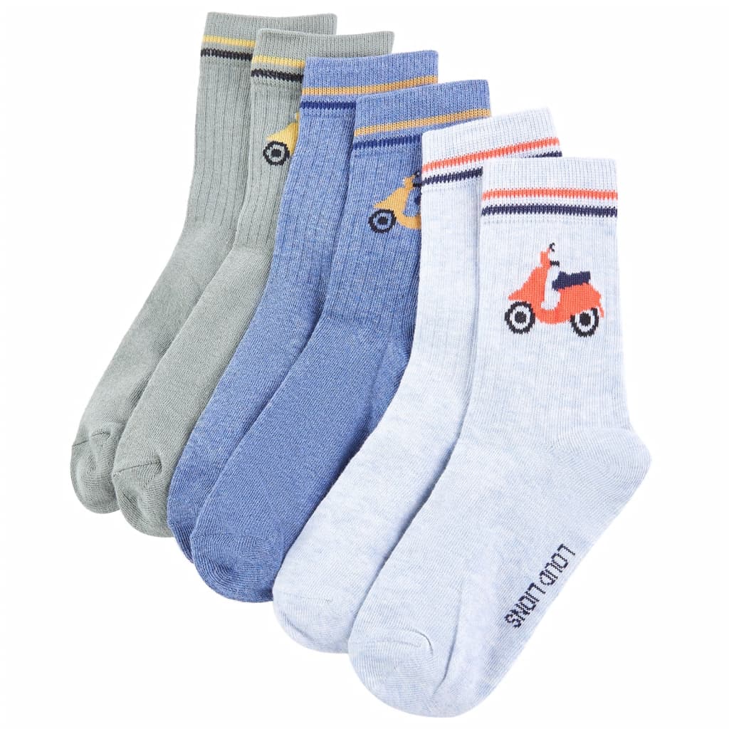 Kids' Socks 5 Pairs EU 23-26 - Discount Dealers