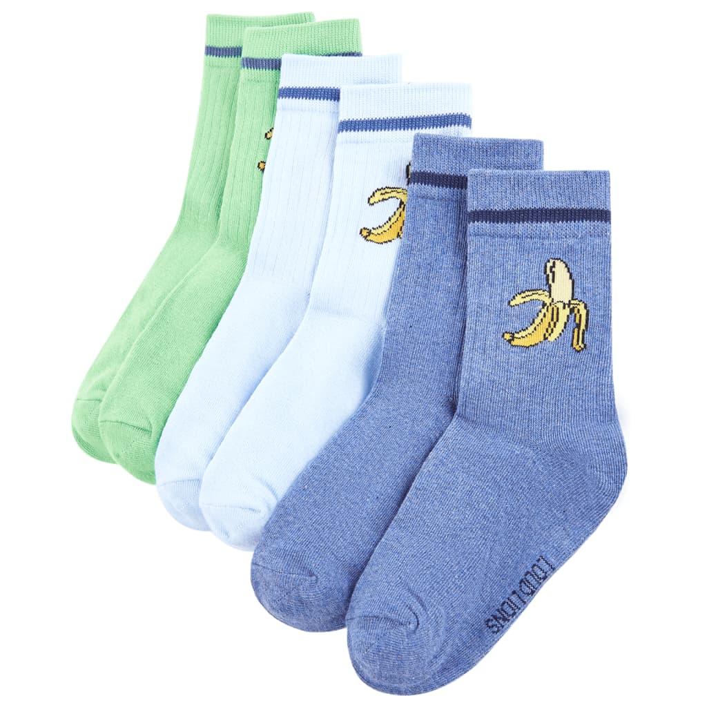 Kids' Socks 5 Pairs EU 26-29 - Sid & Sam