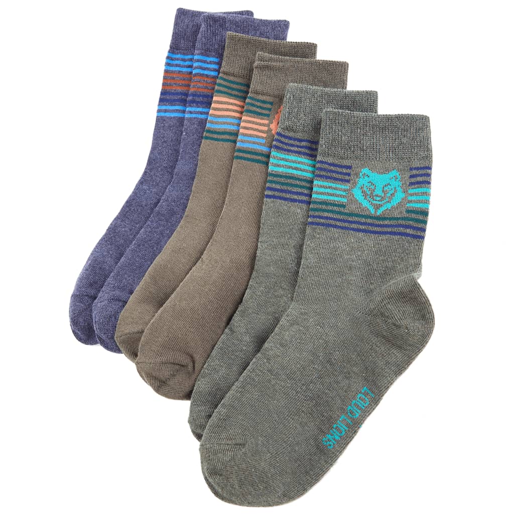 Kids' Socks 5 Pairs EU 26-29 - The Home Maker