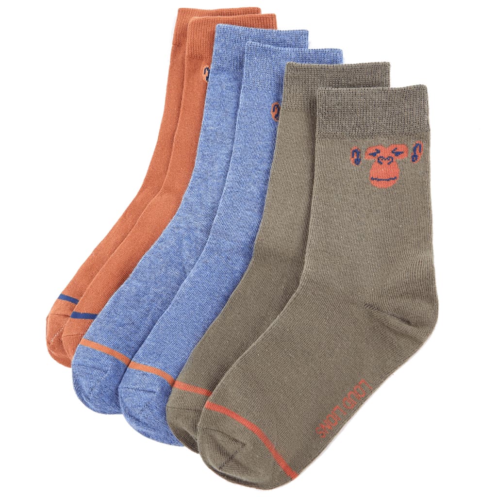 Kids' Socks 5 Pairs EU 30-34 - Merkel Designers