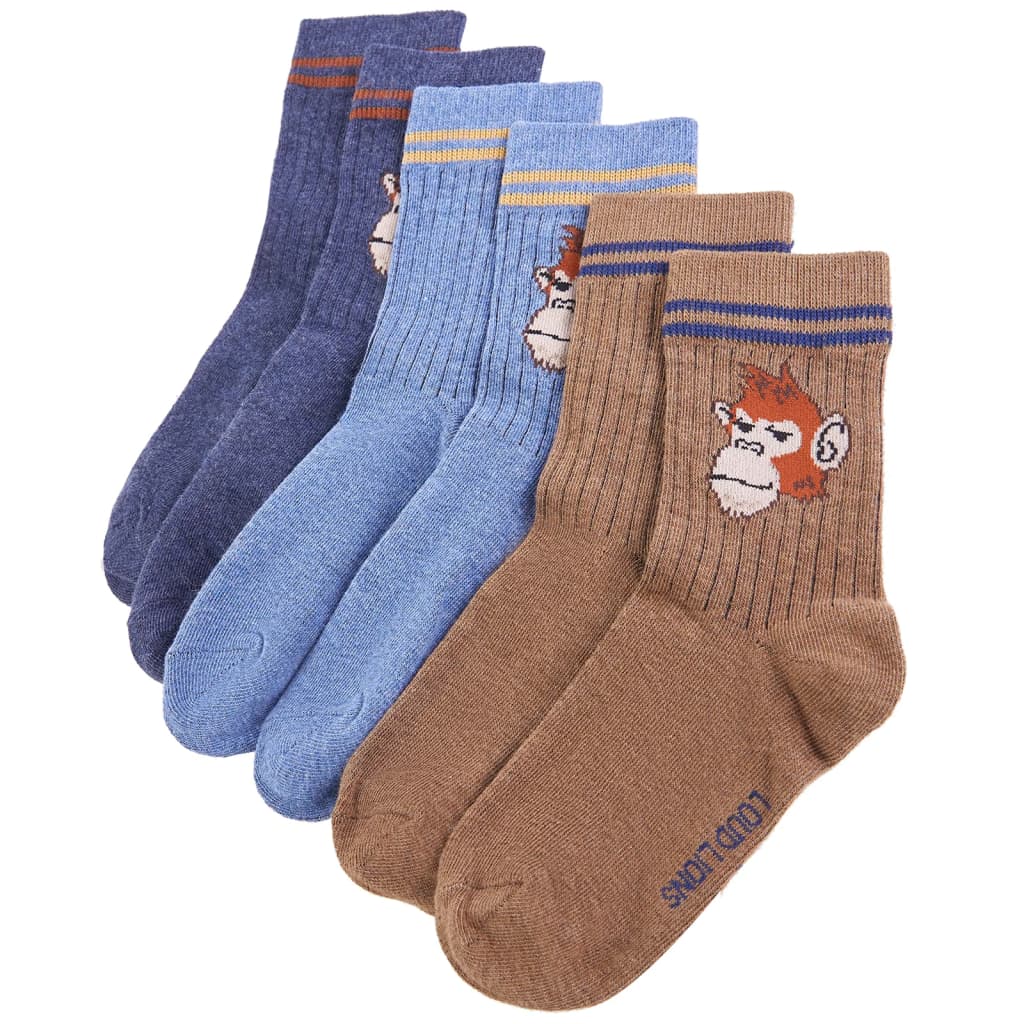 Kids' Socks 5 Pairs EU 23-26 - Discount Dealers
