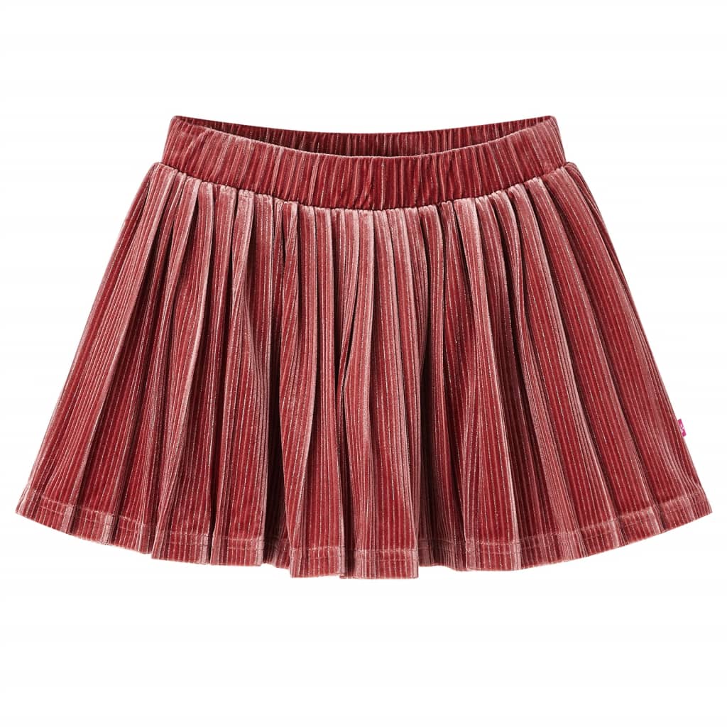 Kids' Pleated Skirt Medium Pink 128 - Sid & Sam