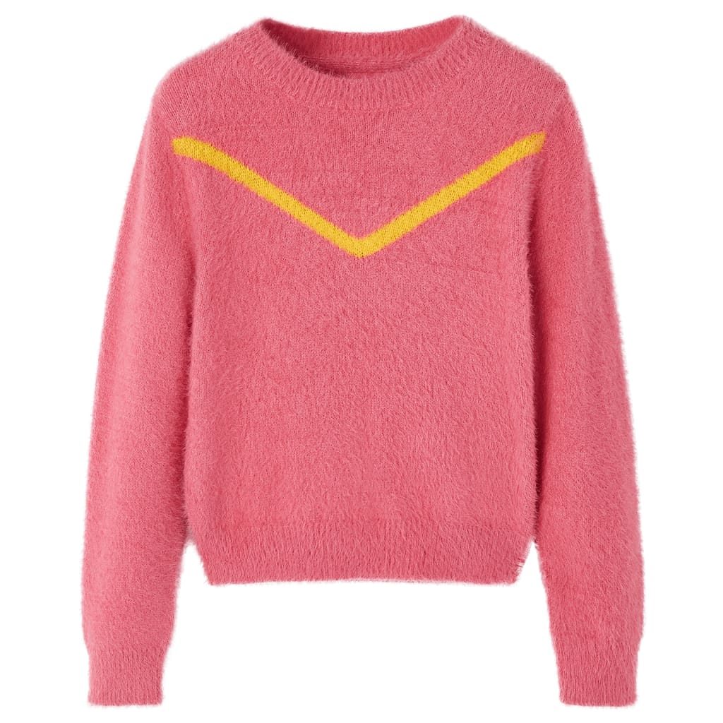 Kids' Sweater Knitted Old Pink 104 - Discount Dealers