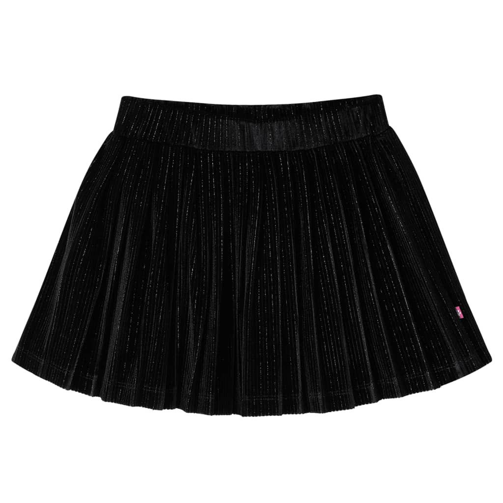 Kids' Pleated Skirt with Lurex Black 92 - Millennium Furniture