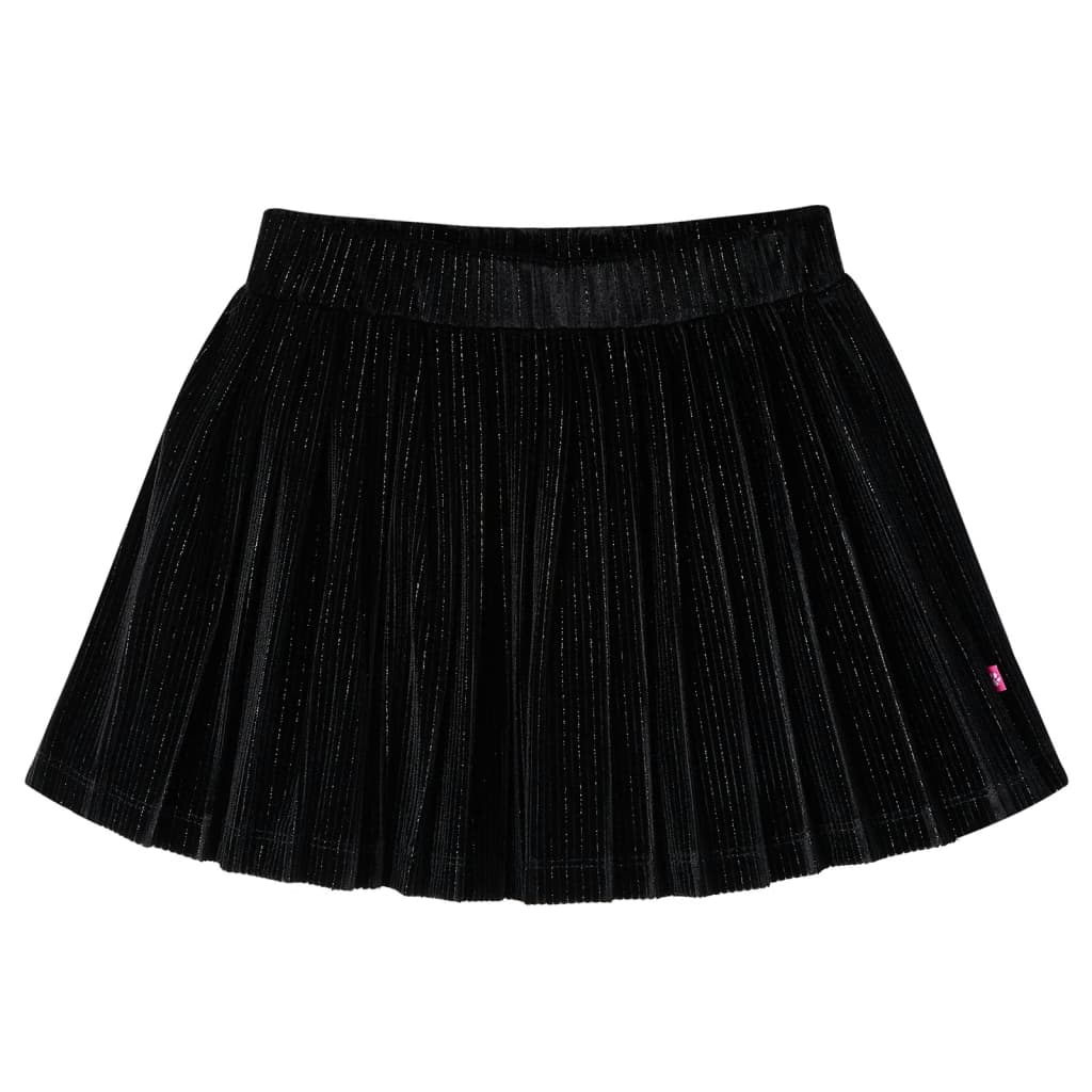 Kids' Pleated Skirt with Lurex Black 116 - Tyrell & Tyrell