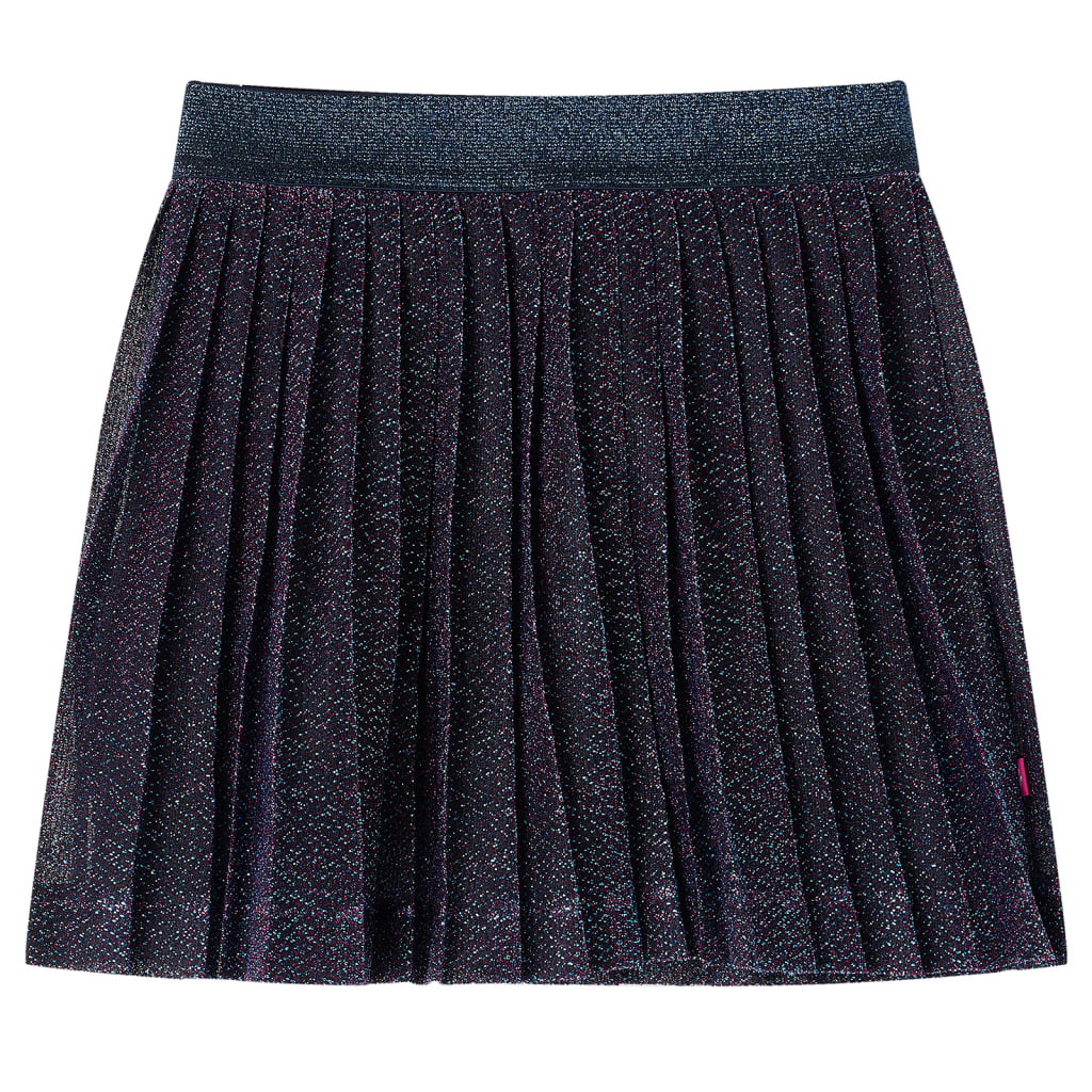 Kids' Skirt with Glitters Navy Blue 116 - Tyrell & Tyrell