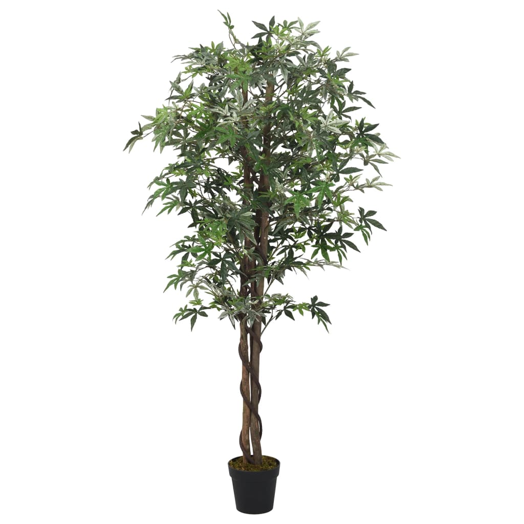 Artificial Maple Tree 504 Leaves 150cm Green - Tyrell & Tyrell