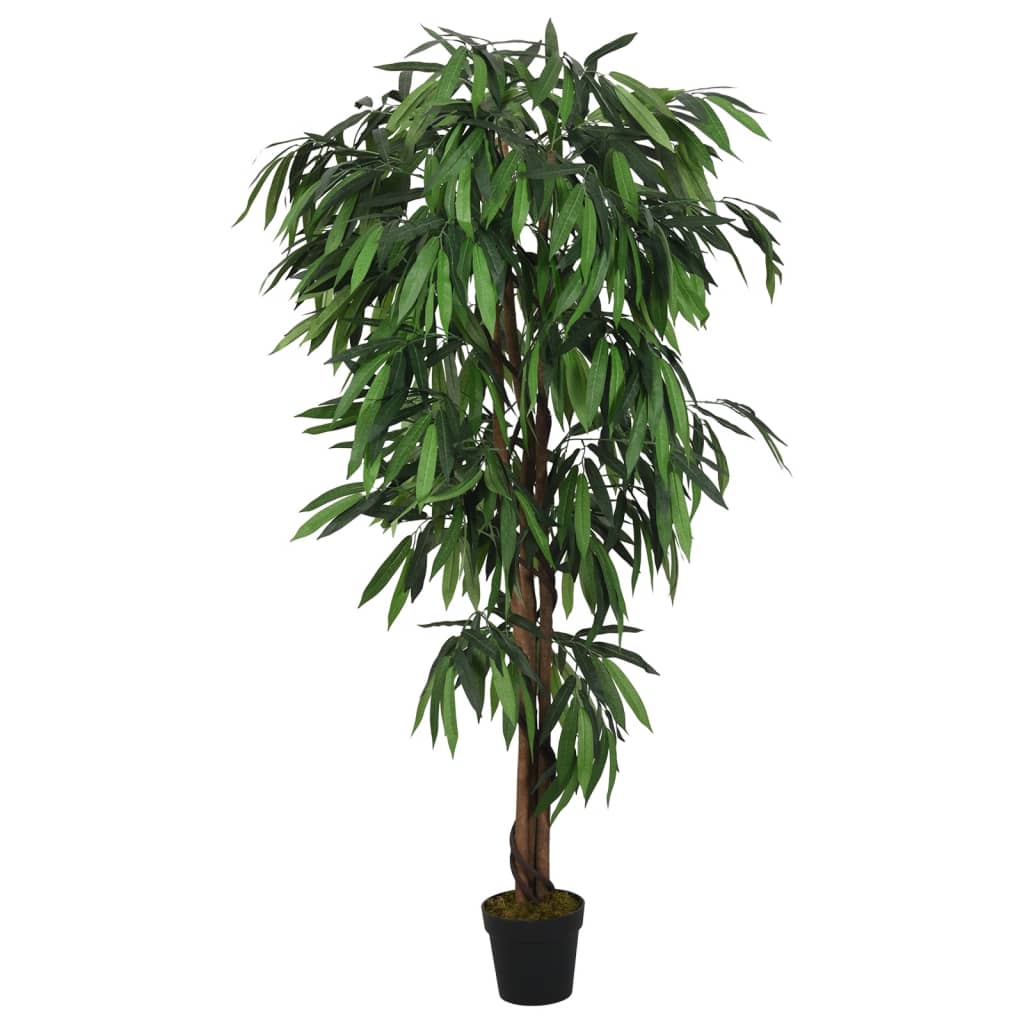 Artificial Mango Tree 1050 Leaves 200cm Green - Tyrell & Tyrell