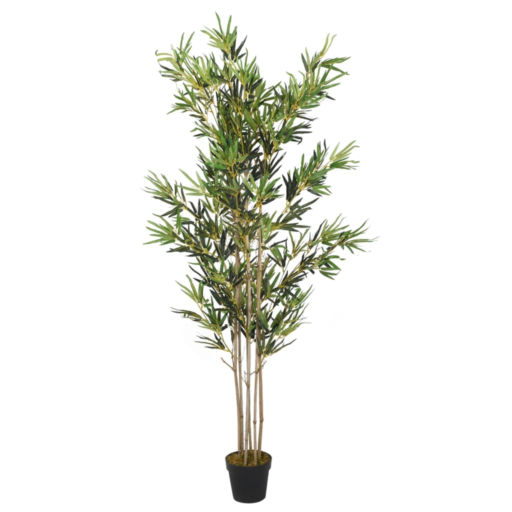 Artificial Bamboo Tree 1380 Leaves 200cm Green - Sid & Sam