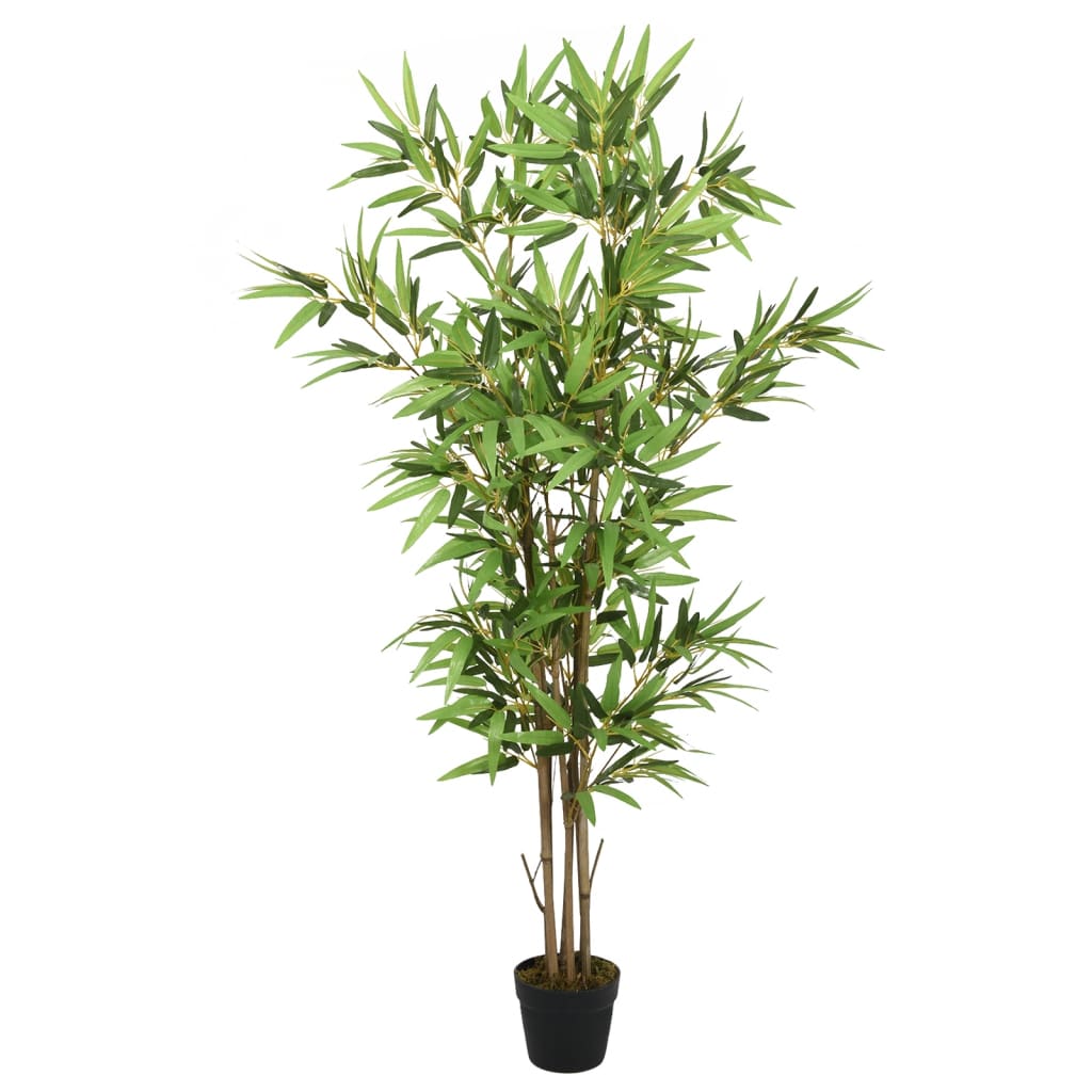 Artificial Bamboo Tree 368 Leaves 80cm Green - Direct Imports