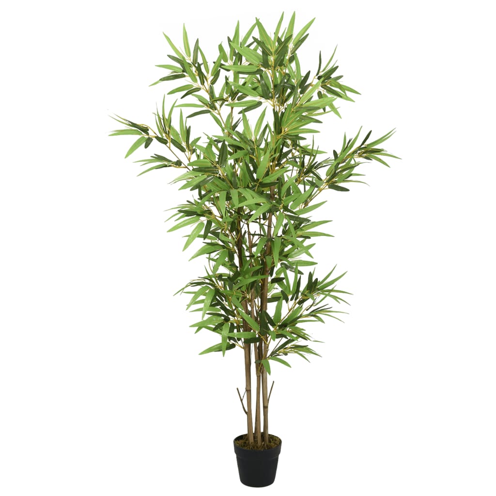 Artificial Bamboo Tree 1288 Leaves 180cm Green - Discount Dealers