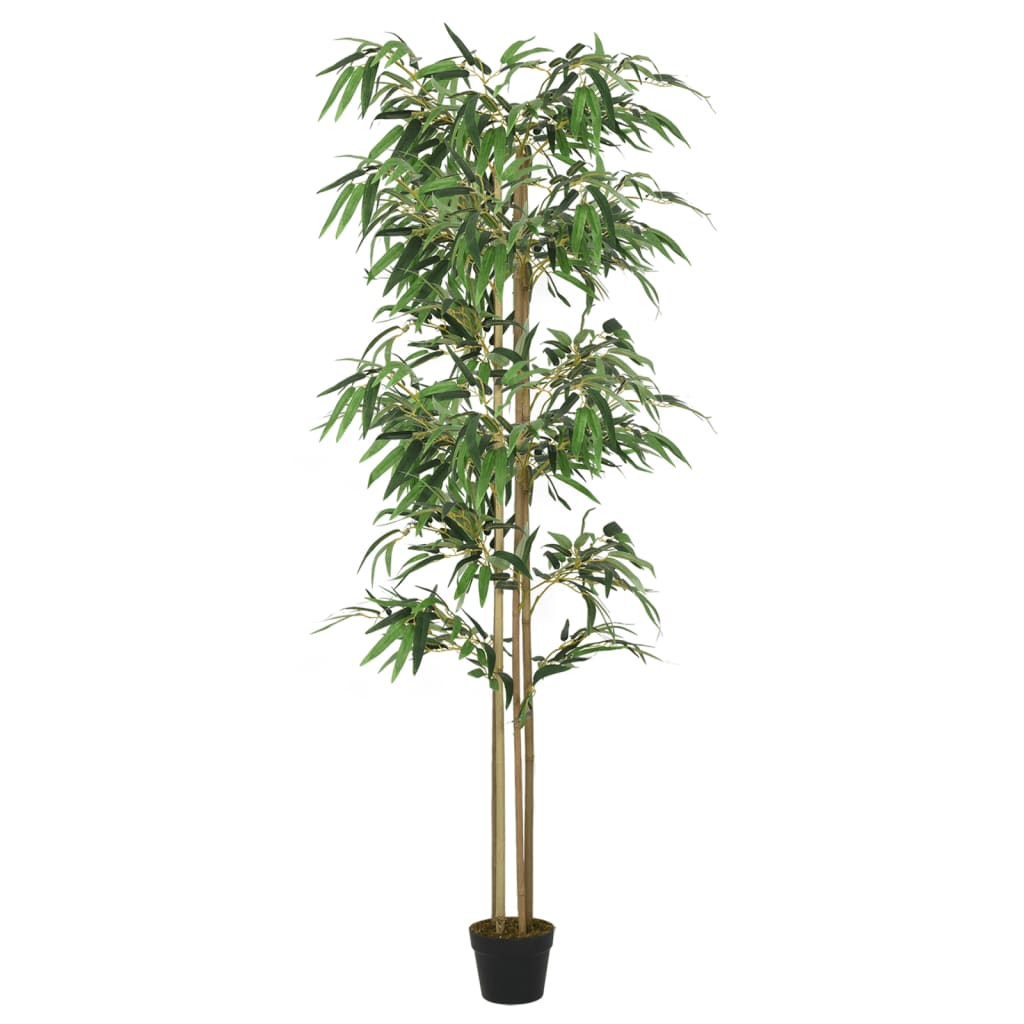 Artificial Bamboo Tree 1216 Leaves 180cm Green - All Things Good