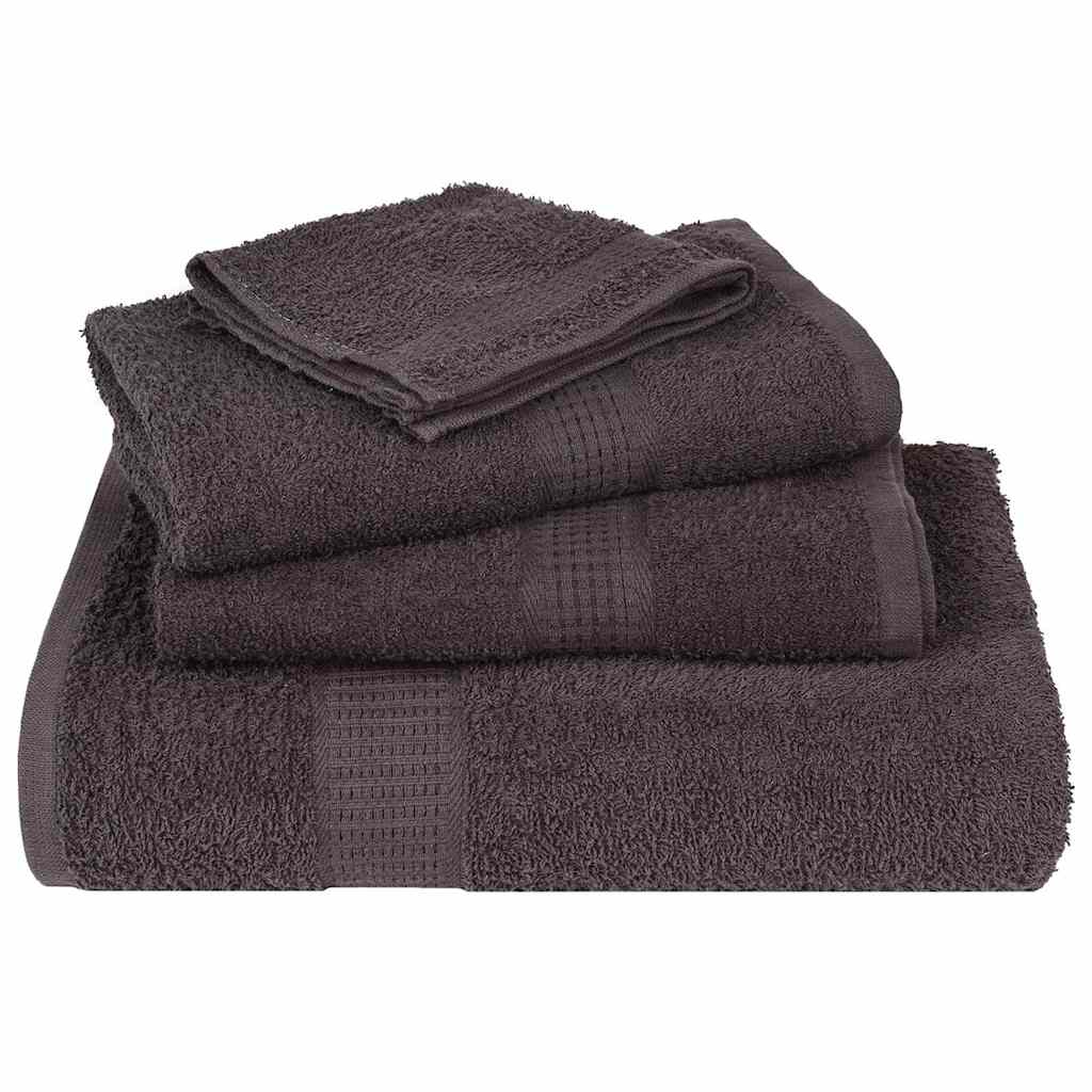 Washcloths 50 pcs Anthracite 15x21 cm 360 gsm 100% Cotton - Sid & Sam