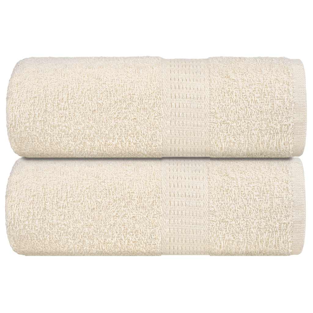 Soap Towels 2 pcs Cream 30x30 cm 360 gsm 100% Cotton - Brittle & Co