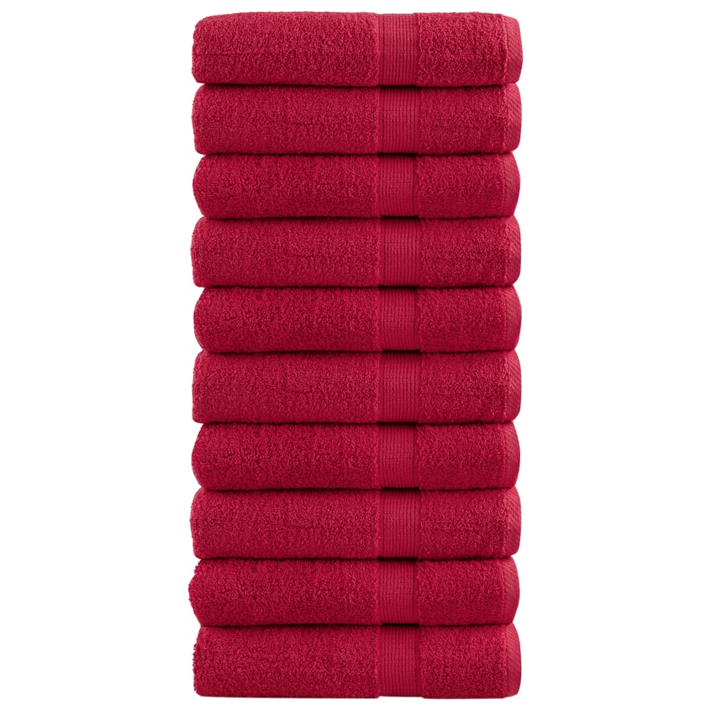 Premium Bath Towels SOLUND 10 pcs 100x150 cm 600 gsm - vid-137409 - Direct Imports