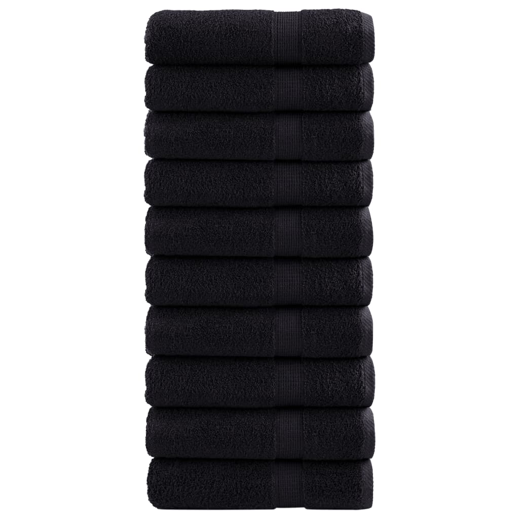 Premium Bath Towels SOLUND 10 pcs 100x150 cm 600 gsm - vid-137433 - Direct Imports