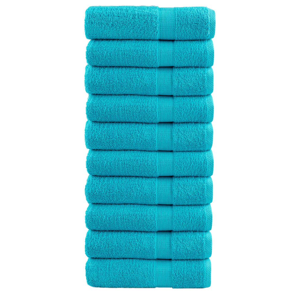 Premium Bath Towels SOLUND 10 pcs 100x150 cm 600 gsm - vid-137457 - Direct Imports