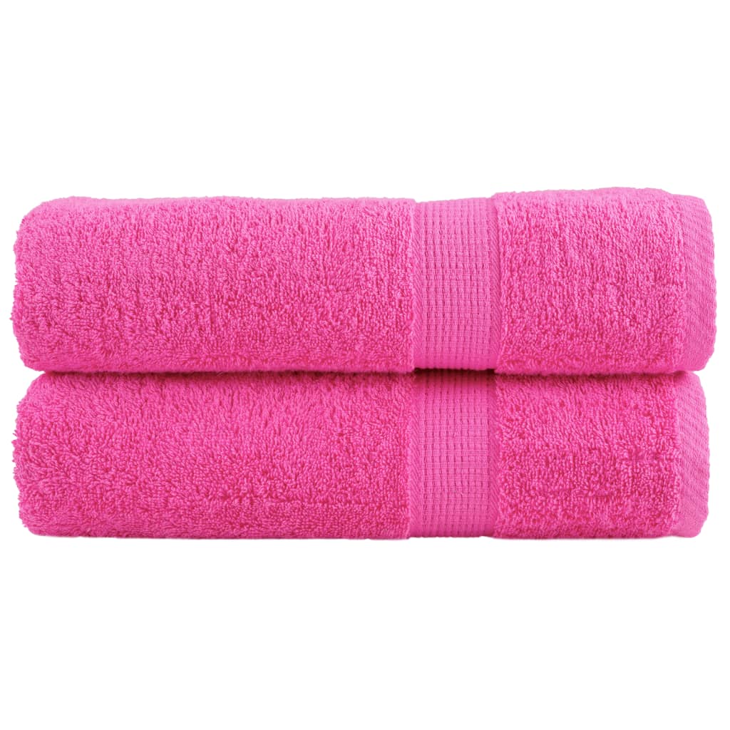 SOLMERE Premium Bath Towels 2 Pieces 100x150 cm 600 gsm - Charlotte Dunes
