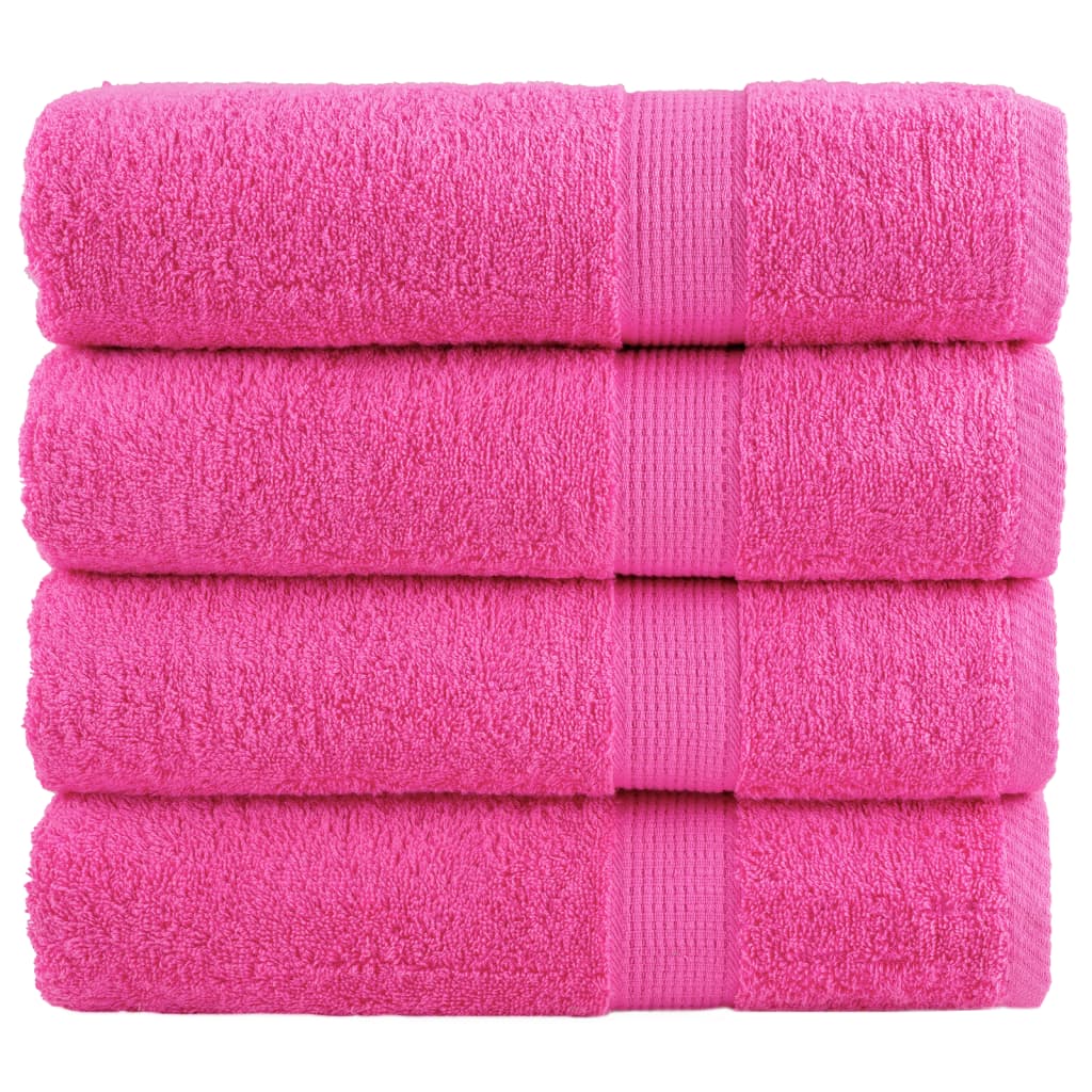 Premium Bath Towels SOLUND 4 pcs 100x150 cm 600 gsm - vid-137528 - Direct Imports