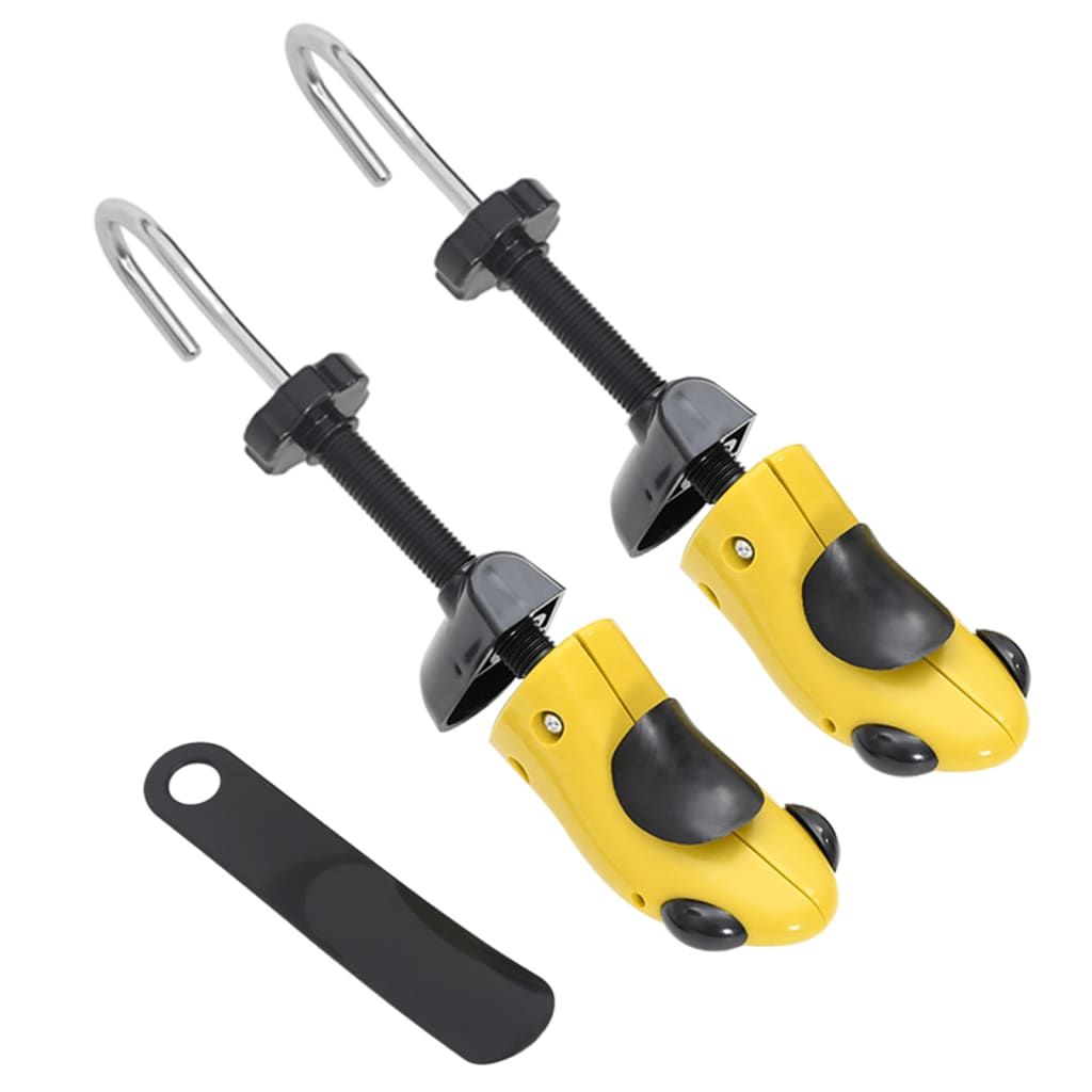 Shoe Stretchers with Shoe Horn Yellow EU 34-37 Plastic - Merlin Deals