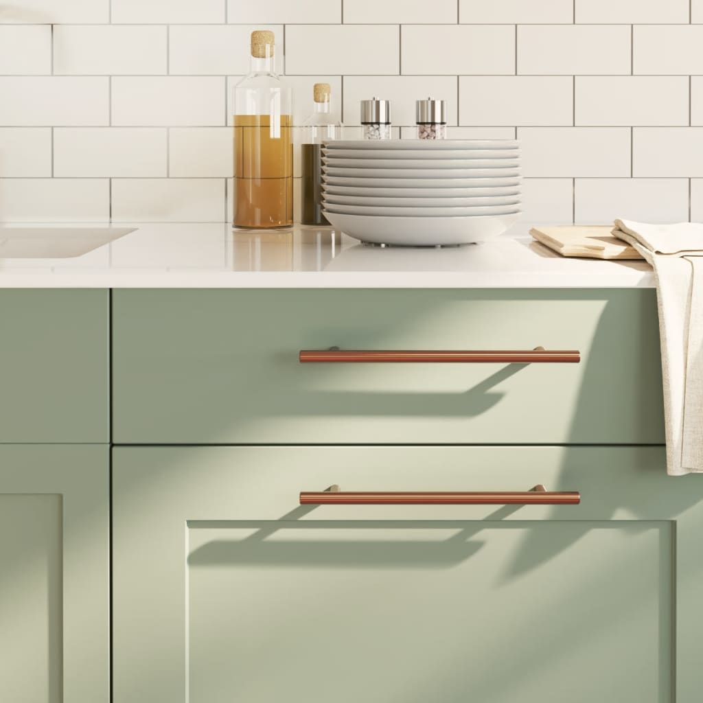 Cabinet Handles 20 Pcs Bronze 192mm Stainless Steel - All Things Good