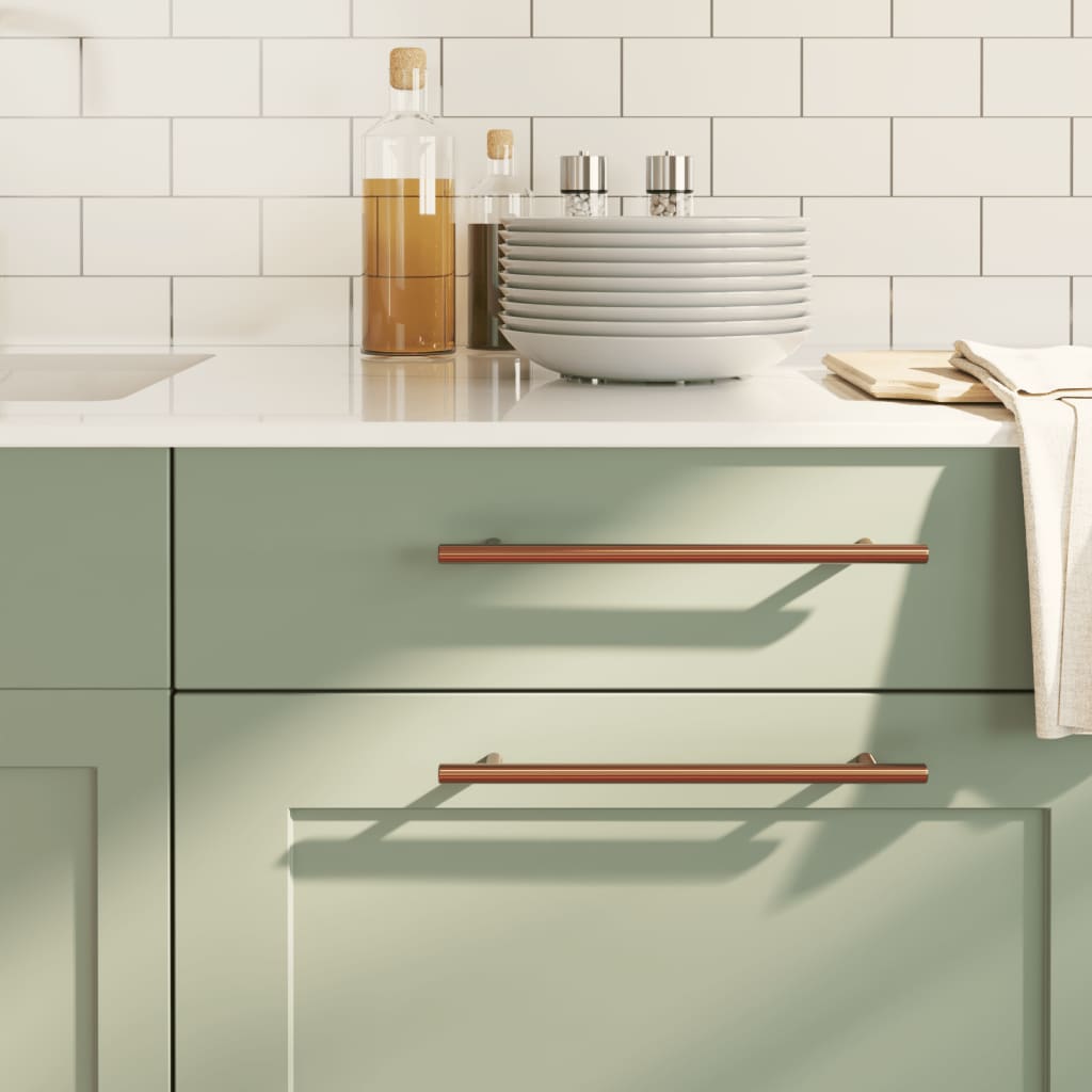 Cabinet Handles 20 Pcs Bronze 224mm Stainless Steel - Casper Homes