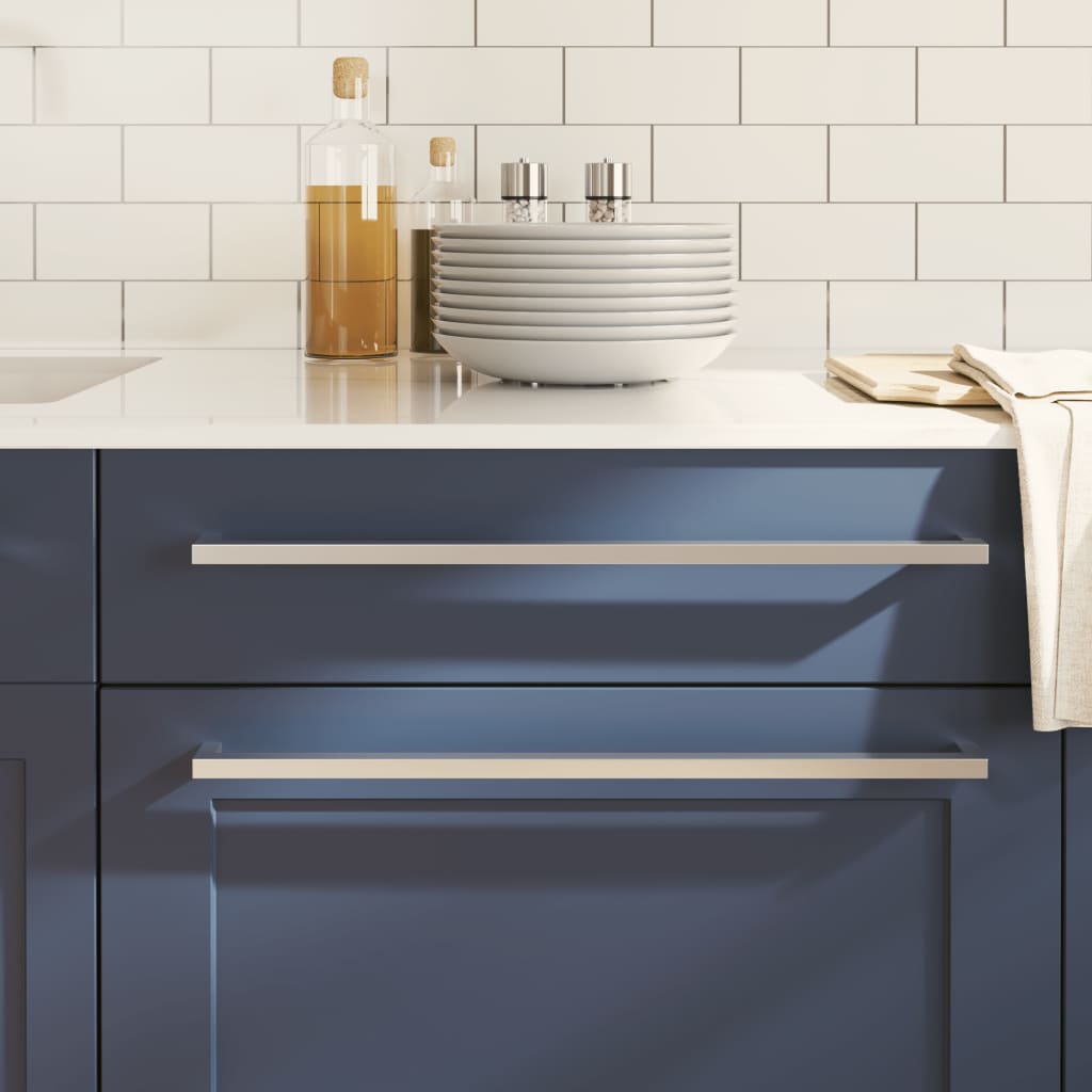 Cabinet Handles 20 Pcs Silver 480mm Stainless Steel - Discount Dealers