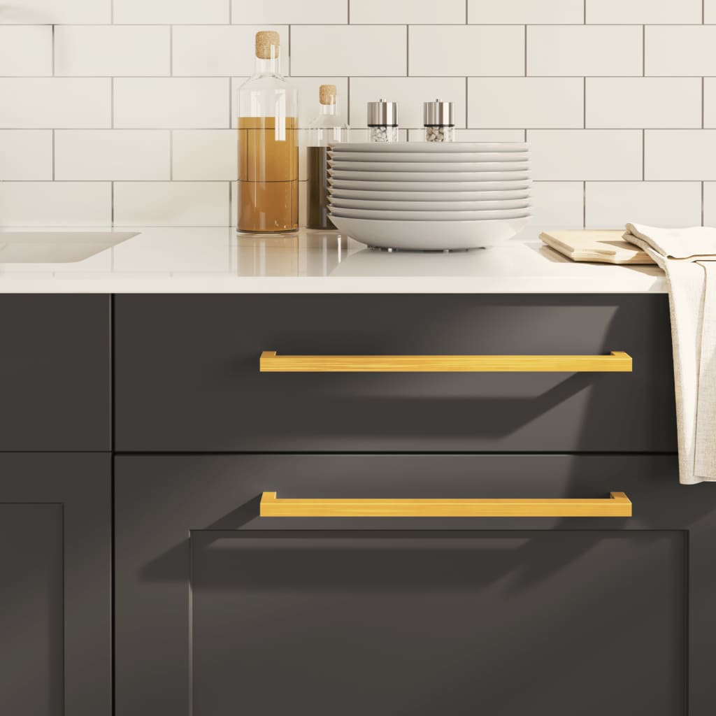 Cabinet Handles 20 pcs Gold 320 mm Stainless Steel - vid-3203649 - Design Hut