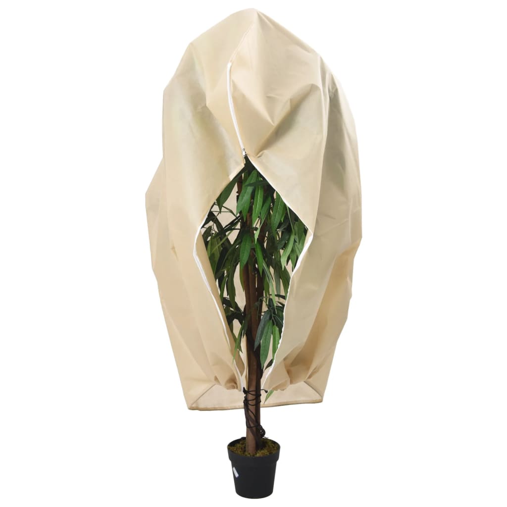 Plant Fleece Cover with Zip 70 g/m2 3.93x3.5 m - Discount Dealers