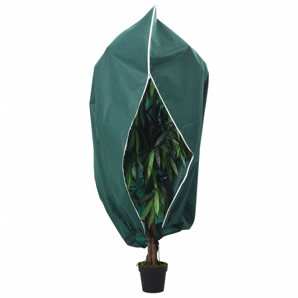 Plant Fleece Cover with Zip 70 g/m2 3.93x3 m - The Home Maker