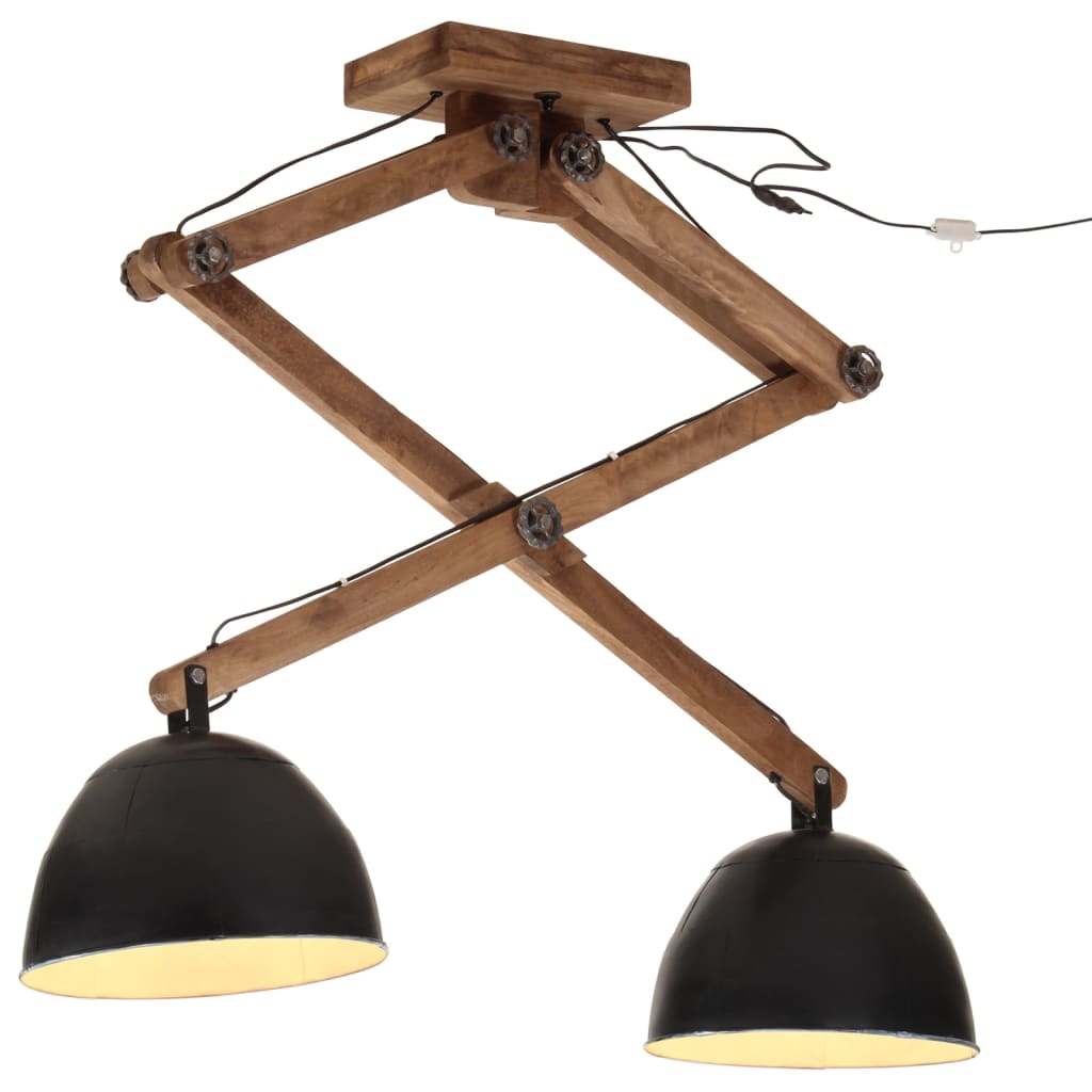 Ceiling Lamp 25 W Black 29x18x85 cm E27 - Brittle & Co
